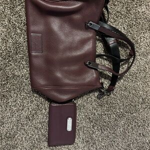 Marc Jacobs Deep Burgundy Shoulder Bag